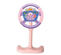 NevPuose Volante per Bambini | Gioco di Guida Interattivo con E Suoni - Volante Giocattolo per Seggiolino Auto | per Bambini E Bambine per Compleanno E Natale Gioco di Apprendimento Educativo