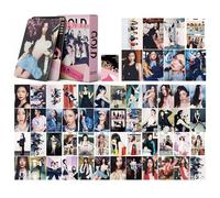 Nevstop 55 pezzi Kpop ITZY Card Photocard ITZY GOLD Nuovo Album Lomo Card ITZY Mini Foto Carte ITZY Poster Cards per Fan