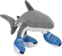 Nevstop Peluche Italian Brainrot Statuetta in Peluche BRR BRR Patapim Tralero Cuscino Tung Tung Sahur Decorazione per Bambini (Tralalero Tralalala)