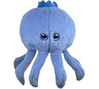 Nevstop Peluche Italian Brainrot Statuetta in Peluche BRR BRR Patapim Tralero Cuscino Tung Tung Sahur Decorazione per Bambini (Blueberrinni Octopussini)