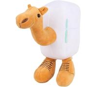 Nevstop Peluche Italian Brainrot Statuetta in Peluche BRR BRR Patapim Tralero Cuscino Tung Tung Sahur Decorazione per Bambini (Frigo Camelo)