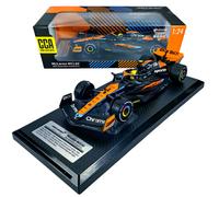 NEW Burago 1:24 F1 McLAREN MCL38 - Lando Norris 2024 - Miami GP +BOX +DRIVER