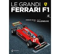 NEW 1:24 FERRARI 126 CK - Gilles Villeneuve 1981 IXO +BOX+Magazine no Minichamps