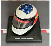 NEW 1:5 Casco Helmet F1 MICHAEL SCHUMACHER 1998 FERRARI SPARK +Magazine