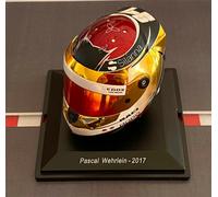 NEW 1:5 Casco Helmet F1 PASCAL WEHRLEIN 2017 SPARK +Magazine