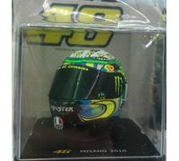 NEW 1:5 Casco Helmet VALENTINO ROSSI Saturday Practice Misano 2010 SPARK +Mag.