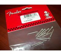 New 12 Fender Basso / Tele Bridge / Strap Button Screws 0015610049 - Nichel