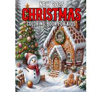 New 2025 Christmas Coloring Book For Kids: Large Print Christmas 2025 New Coloring Book Christmas Holiday Coloring Book for Kids- ... For Christmas (Holiday Events Coloring Book)
