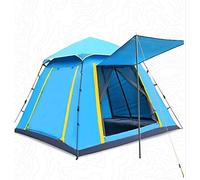 New 3-4 People Outdoor Camping Tent Waterproof, Moisture-Proof, Outdoor Insect-Proof 225 * 225 * 165cm Automatic Camping Tent Eternal