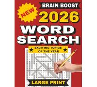 NEW 4000 Words Word Search for Adults & Seniors: 100 Large Print Easy to Read Puzzles about Exciting Topics of the Year