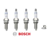 NEW 4x Candele Originali Bosch Per Alfa Romeo 145 146 147 155 156 166 GTV