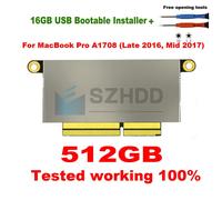 NEW 512GB SSD For 2016 2017 Apple MacBook Pro no touchbar A1708 EMC 2978 3164