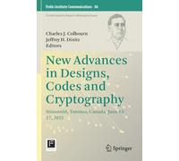 New Advances in Designs, Codes and Cryptography: Stinson66, Toronto, Canada, June 13-17, 2022: 86