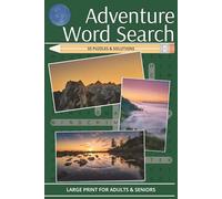 New Adventure Word Search for Outdoors: Large Print Word Find Puzzle with 500 Unique Words for Outdoor Activity