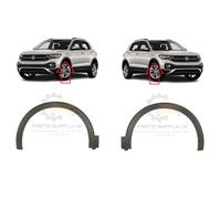 NEW Aftermarket Products Per VW T-CROSS 2020 Calandra Parafango Nero Set Coppia