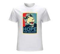 New Alf Hope for Melmac Alien Movie TV Show Men's T Shirt White XXL