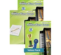 NEW Alfred's Premier Piano Course Lesson 2B, Theory 2B, Performance 2B (Value Pack)