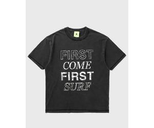 New Amsterdam FIRST COME FIRST SURF TEE men Shortsleeves black in taglia:M