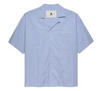 New Amsterdam Surf Association - Camicia a righe a maniche corte con bottoni - - Shirts - Uomo - Blu - S