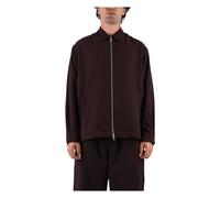 New Amsterdam Surf Association - Camicia con zip - - Jackets - Uomo - Marrone - S