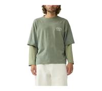 New Amsterdam Surf Association - Maglia a Maniche Lunghe Doppia Strato - - Tops - Uomo - Verde - M