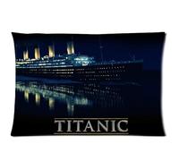 New Arrival Pillowcases Cover Titanic Ship Throw Soft Pillowcases Decorative Pillowcases Best Birthday Gift For Kids Or Friends Rectangle Cotton Pillowcase Art Design Pillow Cover Pattern Personalized Pillowcases Standard Size Roomy Inch 20*30 inches(Two Sides) Great Gifts For Easter Day