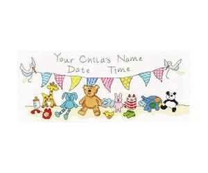 New Arrival Sampler - Cross Stitch Kit by Bothy Threads