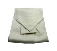 NEW ASCOT UOMO MADE ITALY SOIE SEDA SETA BIANCO BIANCA RIGHETTE CLASSE E STILE