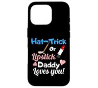 New Baby Gender Reveal Party Boy Or Girl Hockey themed Custodia per iPhone 16 Pro