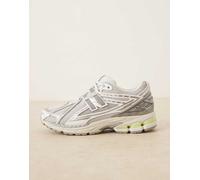 New Balance - 1906 - Sneakers grigie e gialle-Grigio 37.5