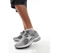 New Balance - 2002 - Sneakers grigie e bianche-Grigio 37