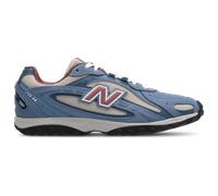 New Balance - 204L - Sneakers unisex grigie e gialle in camoscio-Grigio 41.5
