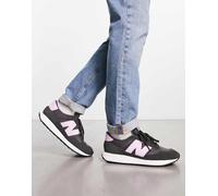 New Balance - 237 - Sneakers nere e viola-Nero 37.5