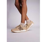New Balance - 327 - Sneakers beige con stampa leopardata-Neutro 39