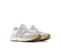 New Balance - 327 - Sneakers bianche con dettagli grigi-Bianco 37