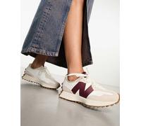 New Balance - 327 - Sneakers bianco sporco e bordeaux 40