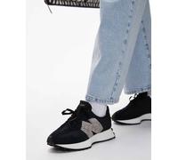 New Balance - 327 - Sneakers unisex nere e leopardate-Nero 36.5