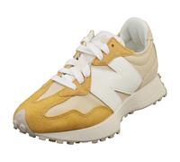 New Balance 327 Unisex - Sneakers Moda Tessuto e Pelle Beige e Bianco - 37 EU
