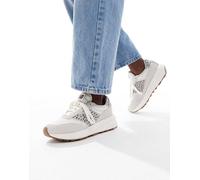 New Balance - 370 - Sneakers bianche e leopardate-Bianco 40