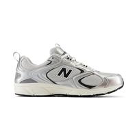 New Balance 408 Running Sport Lifestyle Scarpe Uomo, Argento metallizzato/Grigio Matter/Nero, 11 US