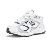 New Balance 408 Sneaker unisex bambino, Bianco (102), 38.5 EU