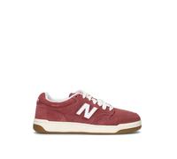NEW BALANCE 480 Sneaker uomo vino in suede 45
