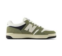 New Balance Sneaker unisex adulto 480 V1, Olivina scura/Sale Marino, 46.5 EU