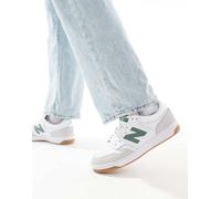 New Balance - 480L - Sneakers unisex bianche e grigie-Bianco 39.5