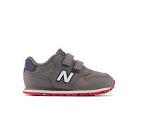 New Balance 500 Hook & Loop, Scarpe da Ginnastica, Grey, 25 EU