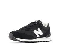 New Balance 515, Scarpe da Ginnastica Uomo, Nero (Black/White/Aluminum Grey), 43 EU
