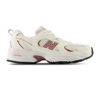New Balance Scarpe Sportive Sneakers Ragazzi 530 1MV Bianco Rosa Lifestyle (Sistema Taglie Calzature EU, Adolescente, Numero, Media, 38.5)