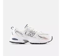 New Balance 530 Lifestyle Kid White/Natural Indigo/Silver Metallic 38 Bianco