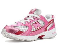 New Balance 530 Scarpe da Running per Bambini, Rosa e Bianco, Chiusura con Lacci Elastici. Numeri dal 20 al 35 (Rosa, Sistema Taglie Calzature EU, Bimbo (0-5 Anni), Numero, Media, 21)