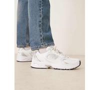 New Balance - 530 - Sneakers bianche e argento-Bianco 44